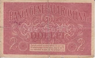 Románia / Német megszállás 1917. 2L + 100L T:III-
Romania / German Occupation 1917. 2 Lei + 100 Lei ...