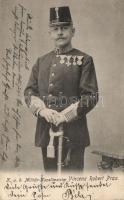 K.u.k. Militär-Kapellmeister Vincenz Robert Prax (EK)