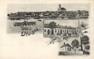 Ercsi, floral, Déri János és fia kiadása