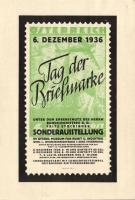 Tag der Briefmarke, Wien 1936, So.Stpl