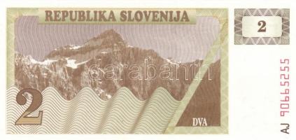 Macedónia/Szlovénia 7db klf modern bankjegy T:I,I- Macedonia/Slovenia 7pcs of different banknotes C:UNC,AU