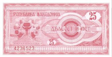 Macedónia/Szlovénia 7db klf modern bankjegy T:I,I-
Macedonia/Slovenia 7pcs of different banknotes C:...