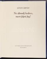 János Árpád: Ne álmodj kedves, mert fájni fog! Budapest 1992. Littoria. Szász Endre rajzaival
