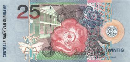 Szurinam 2000. 5G + 10G + 25G T:I
Suriname 2000. 5 Gulden + 10 Gulden + 25 Gulden C:Unc