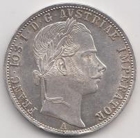 Ausztria 1861A 1Fl Ag "Ferenc József" T:2
Austria 1861A 1 Florin Ag "Franz Joseph&quo...