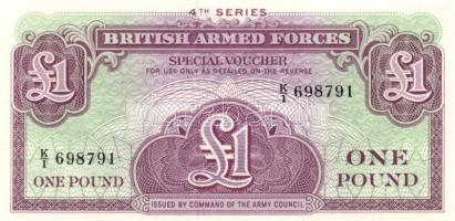 Nagy Britannia / Katonai kiadás 5p + 10p + 50p + 1Ł T:I Great Britain / British Armed Forces 5 pence + 10 pence + 50 pence + 1 Pound C:UNC