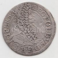 Csehország 1696GE 3Kr Ag "I. Lipót" T:3 Bohemia 1696GE 3 Kreuzer Ag "Leopold I" C:F