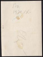 1931 Kinszki Imre (1901-1945): Kavicsbánya. Vintage fotó, jelzés nélkül, a szerző hagyatékából, 8x6c...