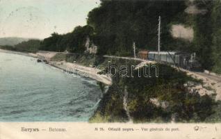 Batumi port, train (EB)