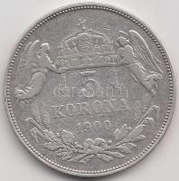 1900. 5K Ag "Ferenc József" T:3