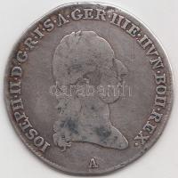 Osztrák Németalföld 1788A 1/4 Koronatallér Ag "II. József" T:3 Austrian Netherlands 1788A 1/4 Kronenthaler Ag "Josef II" C:F