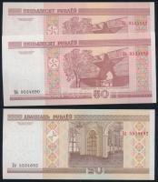Fehéroroszország 1996-2000. 1R + 5R + 20R + 50R (2x) 100.000R (2x) T:I
Belorussia 1996-2000. 1 Ruble...