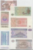 Myanmar/Burma/Pakisztán 7db klf modern bankjegy T:I
Myanmar/Burma/Pakistan 7 pcs of different modern...