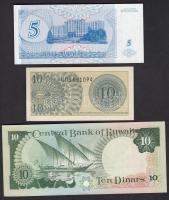 7db klf modern bankjegy vegyesen T:I
7pcs of different mixed modern banknotes C:Unc