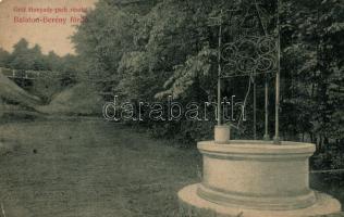 Balatonberény, Gróf Hunyady park (EK)