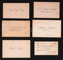 Cca 1930 3 db számoló cédula benne Hertz litho + 1896-1950 12 db-os reklám tétel, Pesti Hírlap jegyz...