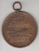 DN "Budapesti Testgyakorlók Köre - Erő, Bátorság, Ügyesség / II" Br díjérem (38mm) T:2