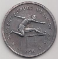 1948. "A Magyar Sport Utánpótlása - NSB / 1848-1948" fém díjérem (35mm) T:2-