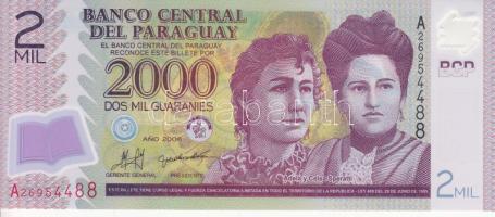 Paraguay 2008. 2000G T:I Paraguay 2008. 2000 Guaranies C:UNC