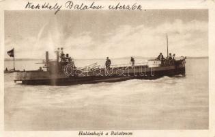 Balaton, halászhajó