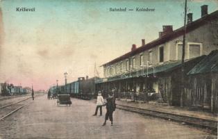 Körös, Krizevci; kolodvor / railway station (fl)