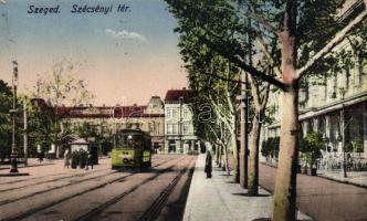 Szeged, Széchenyi tér, villamos (EK)