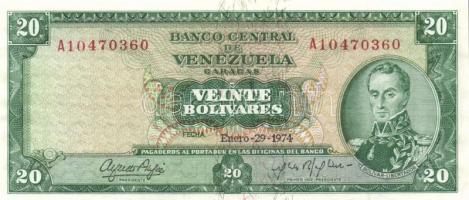 Mexikó 1973. 20P + Venezuela 1974. 20B + Bolívia 1984. 50.000P T:I,II
Mexico 1973. 20 Pesos + Venezu...
