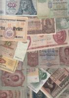23db-os többféle magyar és külföldi bankjegy tétel T:vegyes