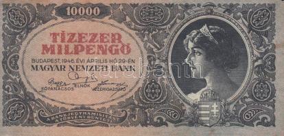 1946. 10.000MP (27db) T:vegyes