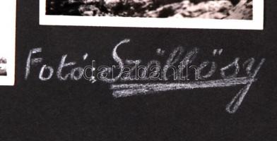 1930-1940 Szöllősy Kálmán (1887-1976): 10db vintage fotó Szentpál Olga mozgásművészeti csoportjának ...