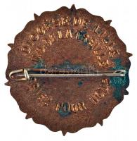 Franciaország DN Lille Egyházmegye zománcozott Br jelvénye T:2
France ND "Diocese De Lille N.D....