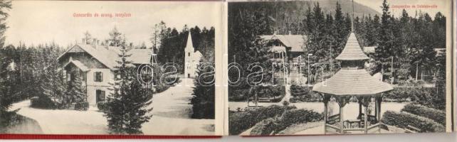 1900 Barlangliget leporello füzet 10 képpel