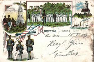 Monrovia, litho (EB)