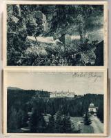1930 Magas Tátra leporello képeslap füzet 17 képpel