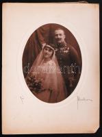 1900-1950 5db fotó kitüntetéseket viselő katonákról / 
Military photos, 9x14-33x24cm