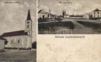 Somlóvásárhely, Római katolikus templom és iskola (EK)