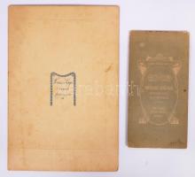 1900-1915 5db keményhátú katonai fotó klf egyenruhákkal, klf méretben / 
Mainly k.u.k military photo...