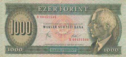 1983. 1000Ft "B" T:III-,IV