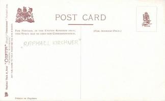 'Flashing Motorists. Connoisseur Postcard 2709.' automobile, Raphael Tuck Oilette s: Rapha...