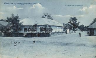 Nyírmeggyes Fő utca, református paplak