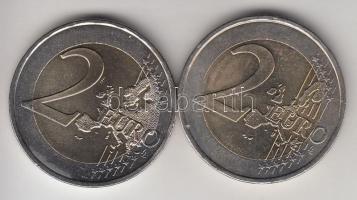 Görögország 2004. 2€ "Nyári Olimpia" T:2 + 2010. 2€ "Maratoni csata 25. centenáriuma" T:1 Greece 2004. 2 Euro "Olympic Games" C:XF + 2010. 2 Euro "25th Anniversary of the battle of Marathon" C:UNc