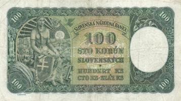 Szlovákia 1942. 20K + 1940. 50K + 1940. 100K T:III Slovakia 1942. 20 Korun + 1940. 50 Korun + 1940. 100K C:F