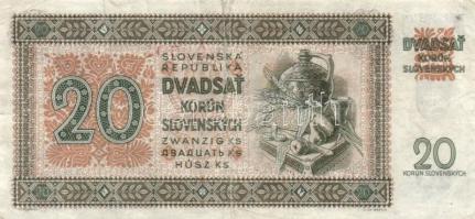 Szlovákia 1942. 20K + 1940. 50K + 1940. 100K T:III
Slovakia 1942. 20 Korun + 1940. 50 Korun + 1940. ...