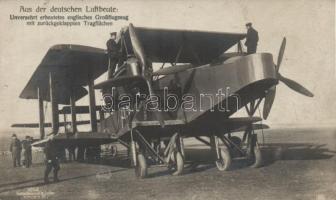 'Aus der deutschen Luftbeute' / an English aeroplane