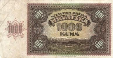 Horvátország 1941. 10K + 100K + 1000K T:I
Croatia 1941. 10 Kuna + 100 Kuna + 1000 Kuna C:UNC