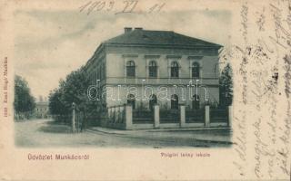 Munkács polgári leány iskola / girl school (EK)