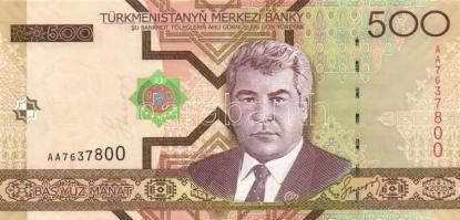 Türkmenisztán 2005. 500M + 5000M T:I,I-
Turkmenistan 2005. 500 Manat + 5000 Manat C:UNC,AU