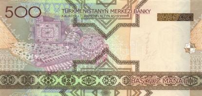 Türkmenisztán 2005. 500M + 5000M T:I,I-
Turkmenistan 2005. 500 Manat + 5000 Manat C:UNC,AU