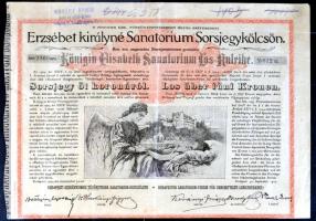 19db különféle magyar és külföldi részvény, közte Budapest 1914. A Magyar Korona Országai 6%-kal kam...