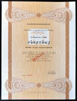 19db különféle magyar és külföldi részvény, közte Budapest 1914. A Magyar Korona Országai 6%-kal kam...